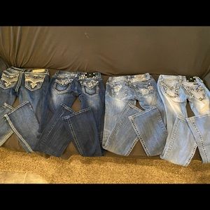 Miss Me jeans and Rock Revival